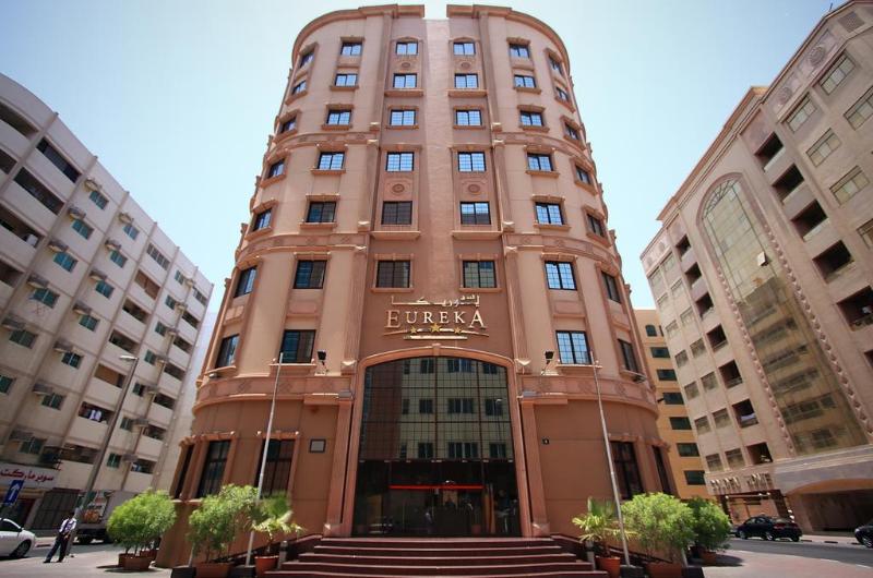 Eureka Hotel exterior, 2-Star hotel in Al Muraqqabat