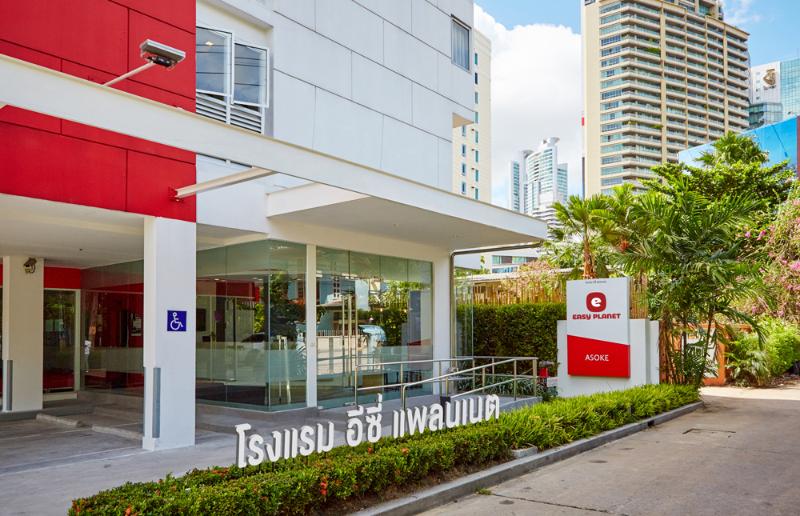 Easy Planet Bangkok Asoke exterior, 3-Star hotel in Bangkok (and vicinity)