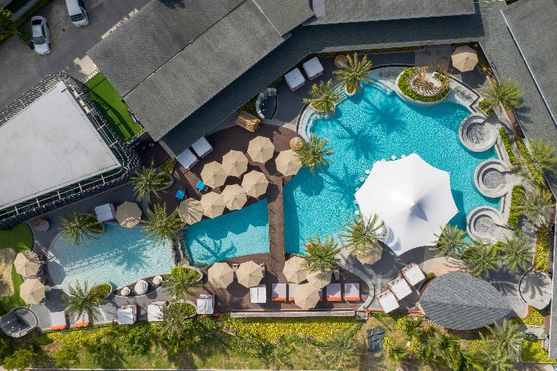 Patong Bay Residence exterior, 5-Star hotel in Bangla Road