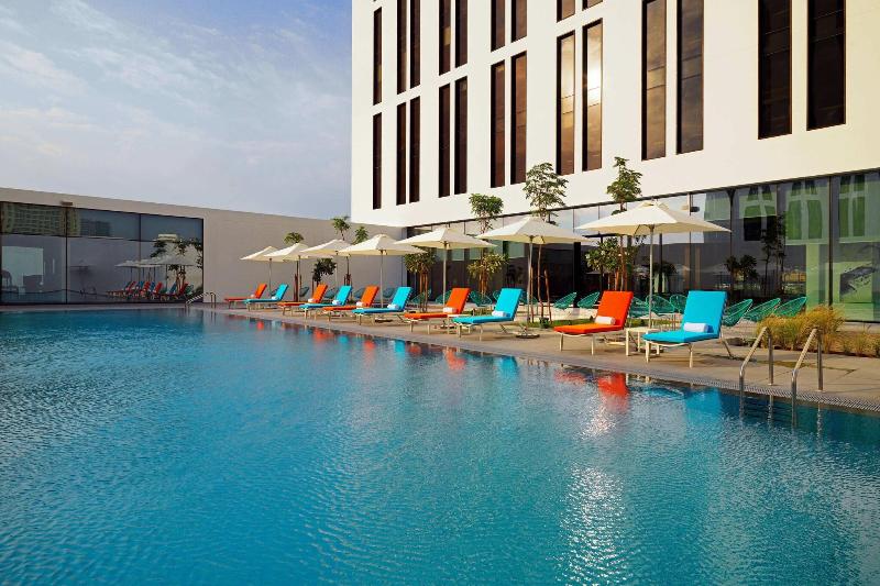 Aloft Al Mina Dubai exterior, 4-Star hotel in Bur Dubai