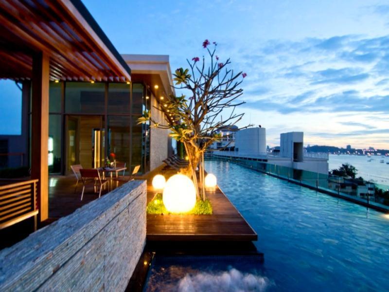 Seven Zea Chic Hotel exterior, 3-Star hotel in Central Pattaya