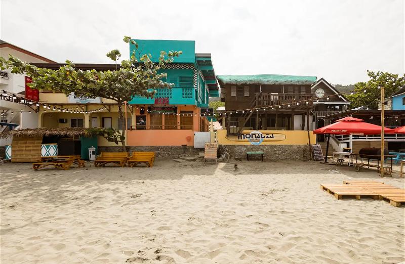 Monaliza Surf Resort exterior, 1-Star hotel in North Luzon Agribusiness Quadrangle