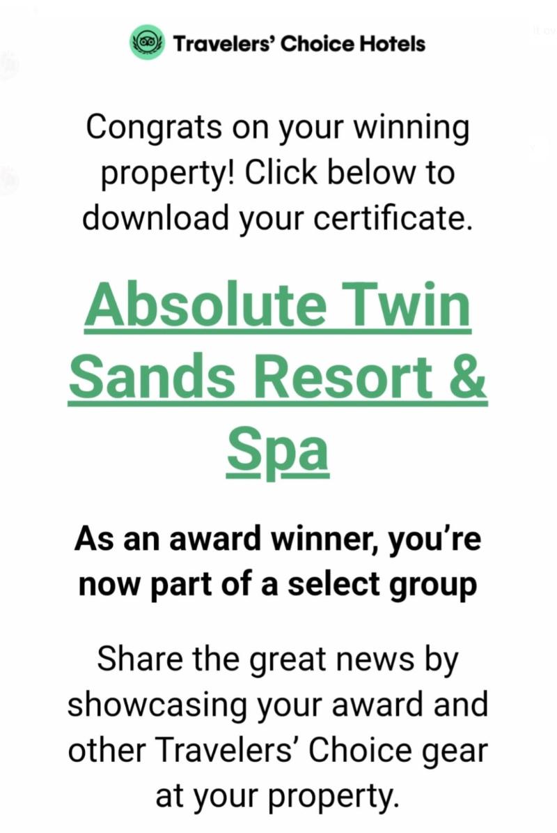Photo of Absolute Twin Sands Resort & Spa, 4-star hotel in Bangla Road