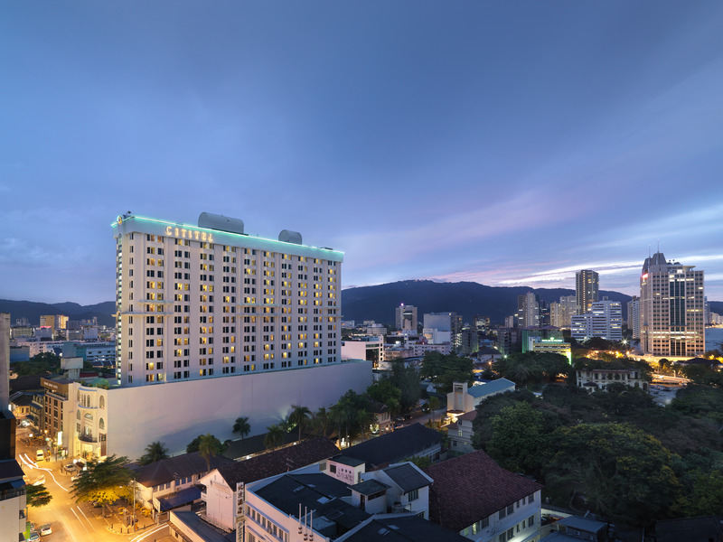 Cititel Penang exterior, 4-Star hotel in George Town