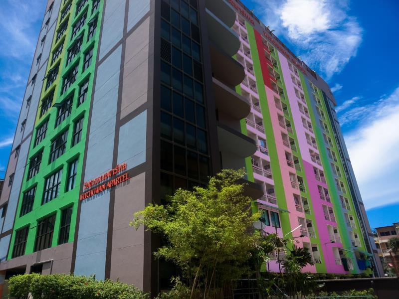 Witchuwan Sport & Spa Apartel exterior, 3-Star hotel in Bangkok (and vicinity)
