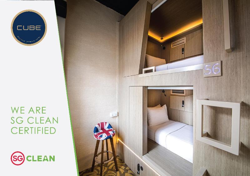CUBE Boutique Capsule Hotel @ Kampong Glam, Singapore