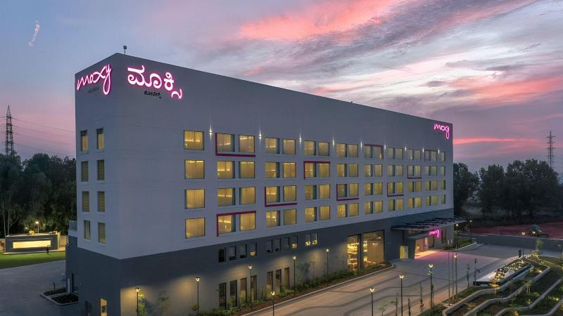 Moxy Bengaluru Airport Prestige Tech Cloud exterior, 4-Star hotel in Bengaluru