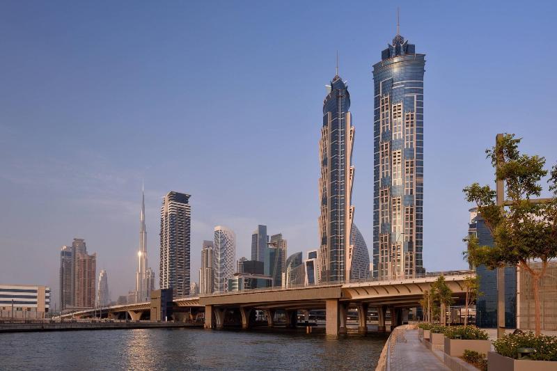 Marriott Marquis Dubai Creek exterior, 4-Star hotel in Deira