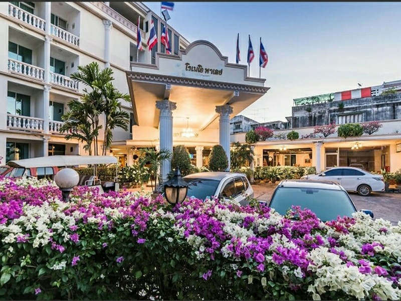 Romeo Palace exterior, 3-Star hotel in North Pattaya