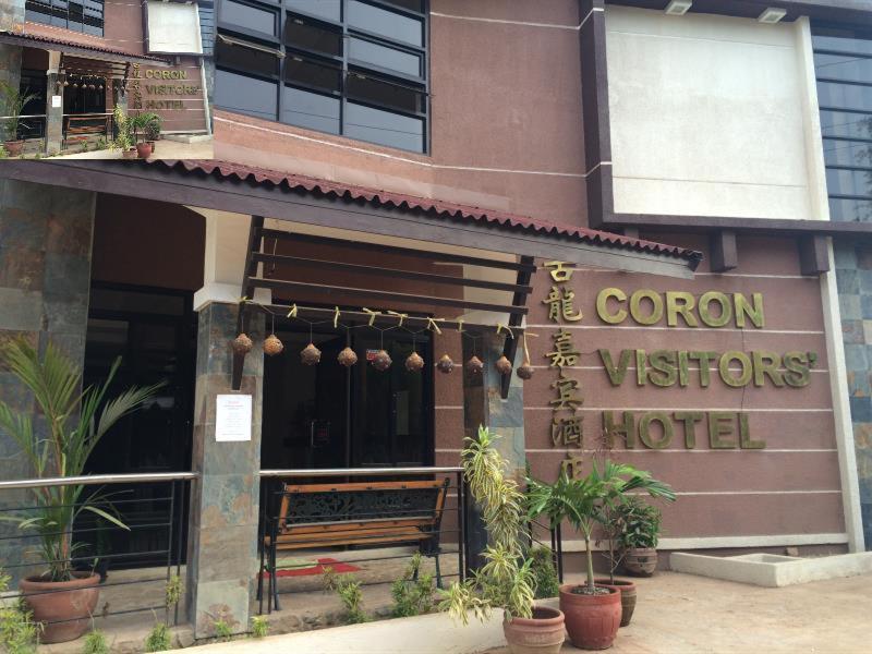 Coron Visitors Hotel exterior, 2-Star hotel in Coron