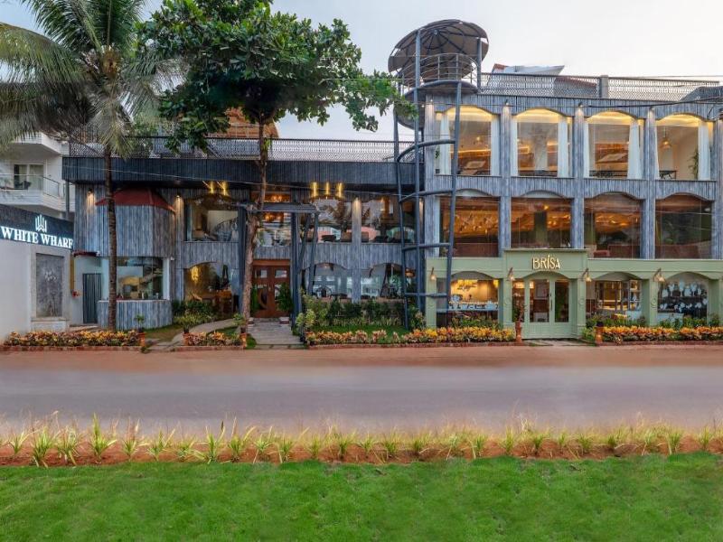 White Wharf Beach Resort Morjim Goa exterior, 3-Star hotel in Morjim
