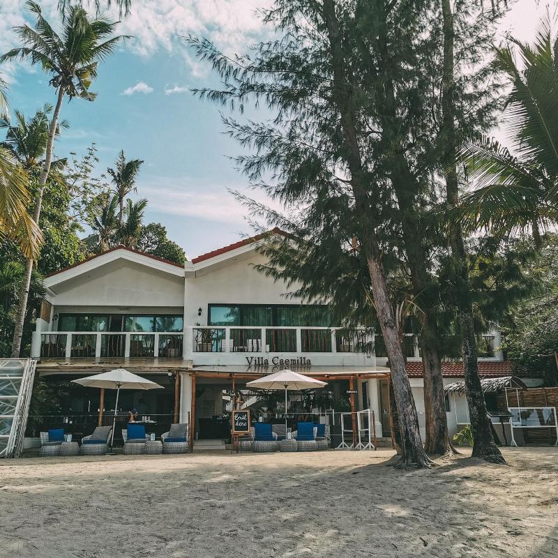 Villa Caemilla Beach Boutique Hotel exterior, 4-Star hotel in Aklan