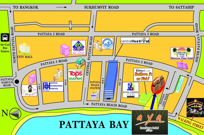 Aya Boutique Hotel Pattaya, Singapore