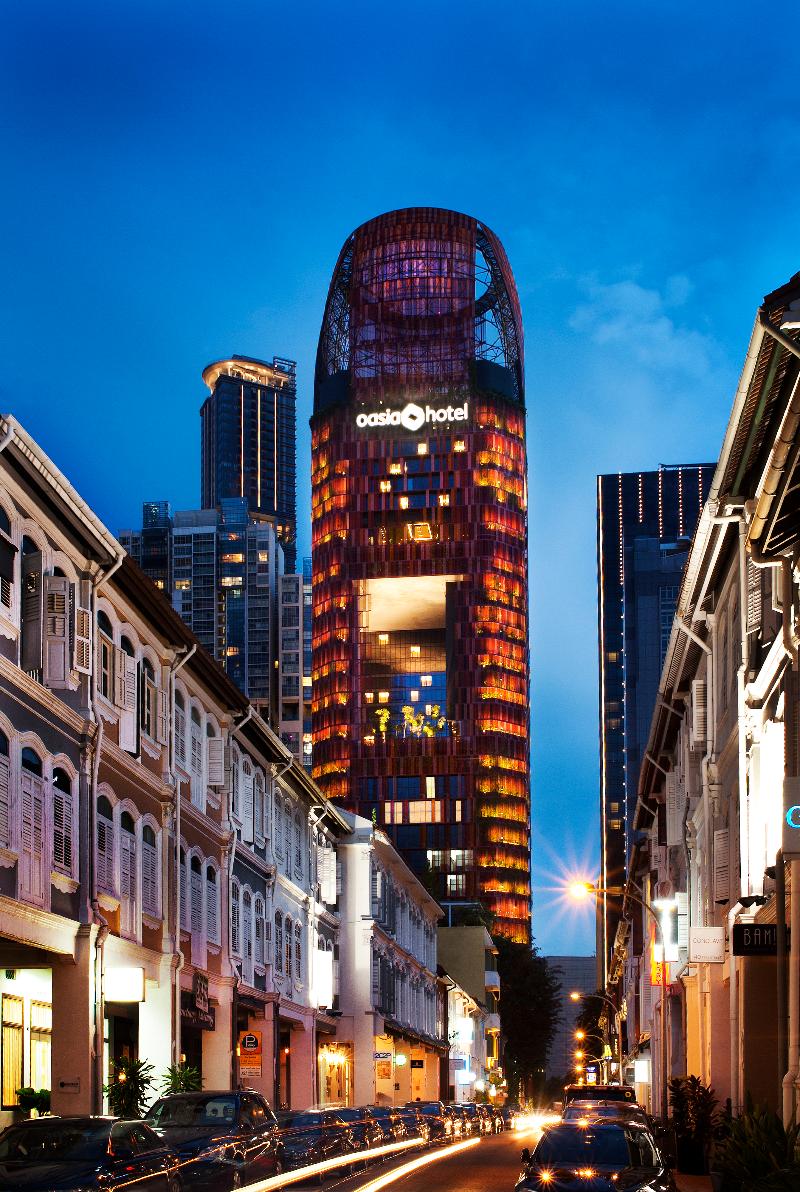 Photo of Oasia Hotel Downtown Singapore by Far East Hospitality, 4-star hotel in Singapore