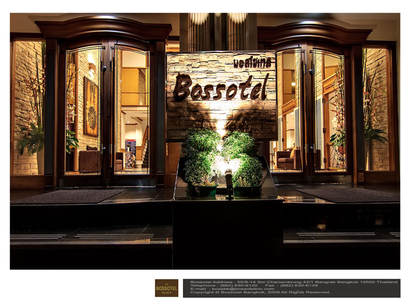 Bossotel Bangkok exterior, 3-Star hotel in Bangkok (and vicinity)