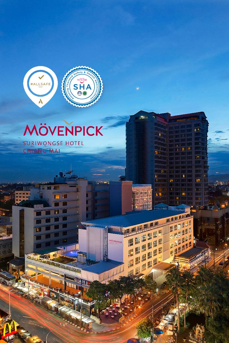 Suriwongse Hotel exterior, 4-Star hotel in Bangkok (and vicinity)