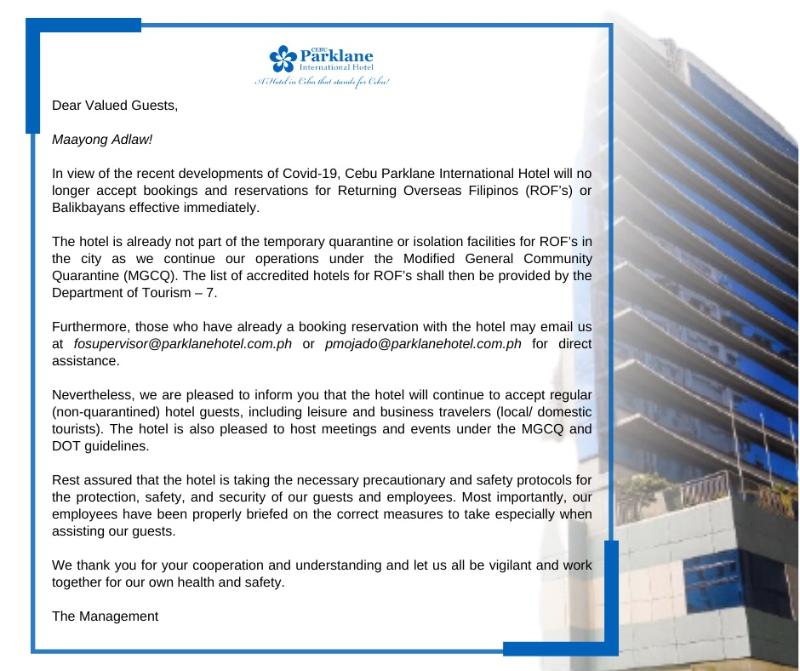 Photo of Cebu Parklane International Hotel, 3-star hotel in Cebu