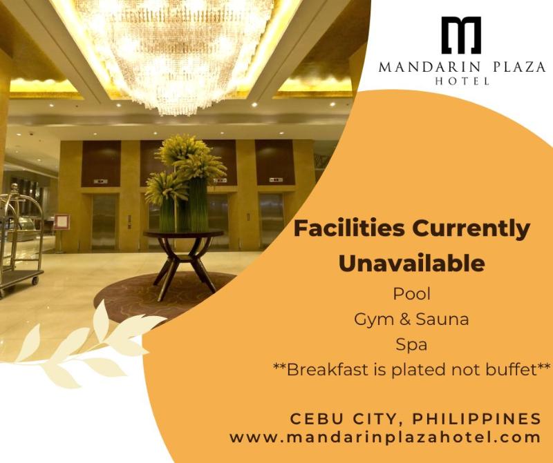 Mandarin Plaza Hotel exterior, 3-Star hotel in Cebu