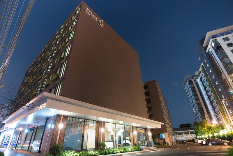 Marsi Hotel exterior, 3-Star hotel in Bang Na
