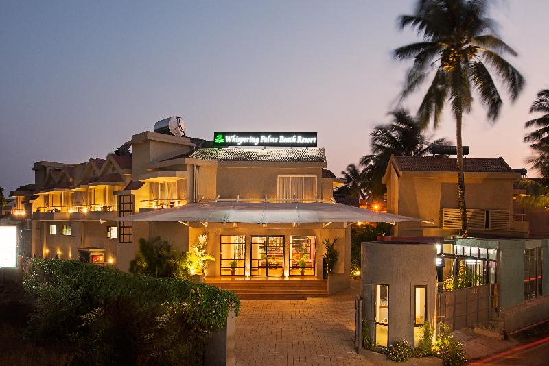 Whispering Palms Beach Resort exterior, 4-Star hotel in Candolim