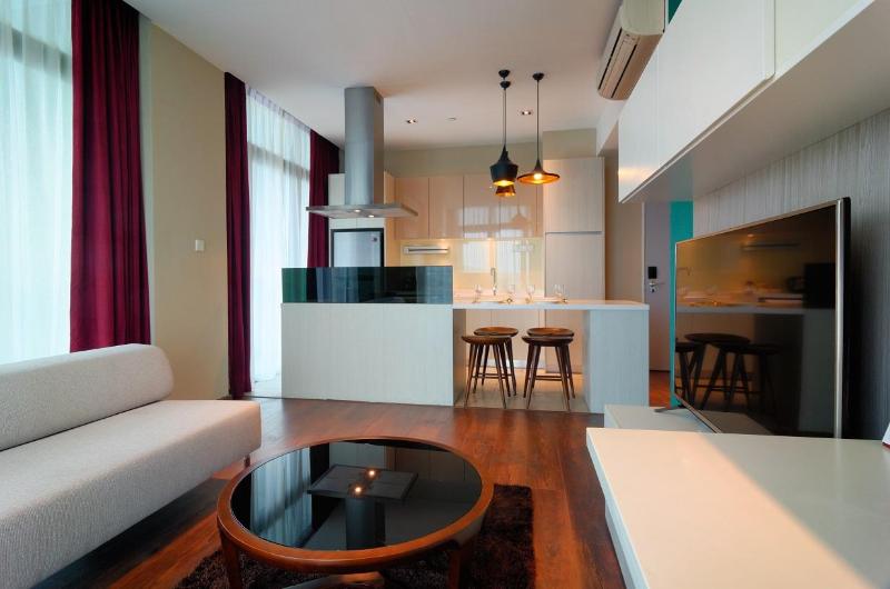 The Klagan Riverson Hotel & Residence exterior, 3-Star hotel in Kota Kinabalu (and vicinity)