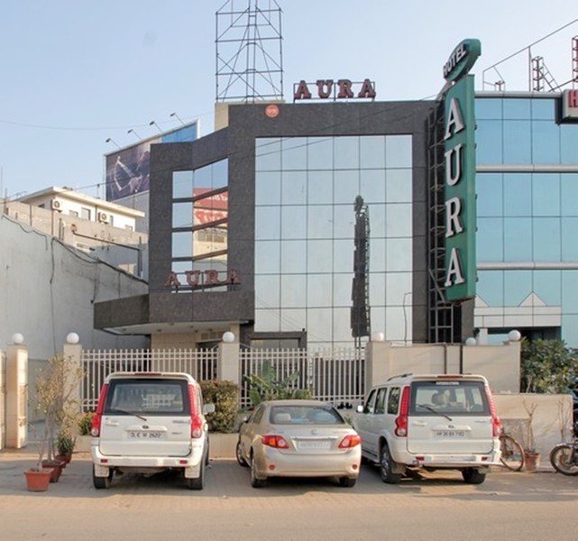 Hotel Aura exterior, 3-Star hotel in Delhi (and vicinity)