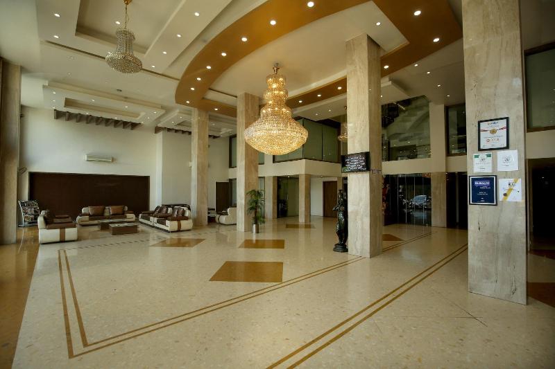 The Evergrand Palace exterior, 4-Star hotel in Rajkot