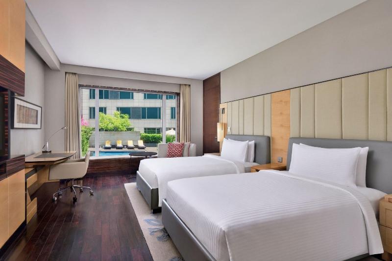 JW Marriott Hotel New Delhi Aerocity exterior, 5-Star hotel in Delhi (and vicinity)
