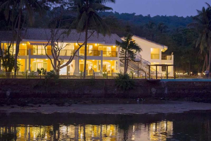 Acron Waterfront Resort exterior, 5-Star hotel in Baga