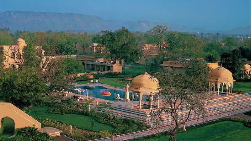 The Oberoi Rajvilas exterior, 5-Star hotel in Jaipur District