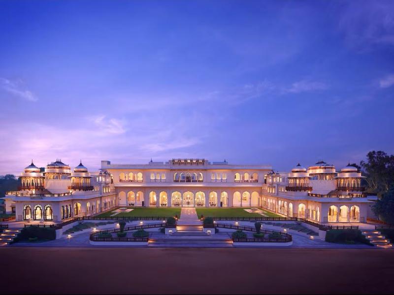Rambagh Palace exterior, 5-Star hotel in Jaipur District