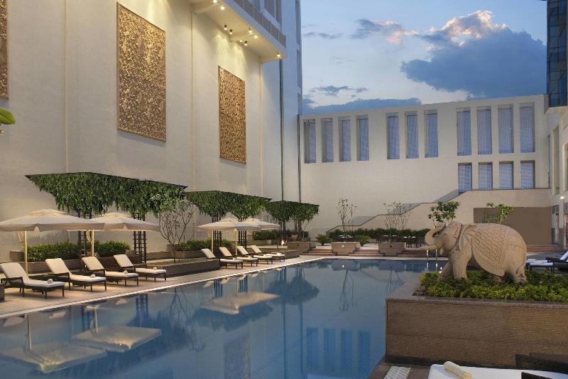 Jaipur Marriott Hotel exterior, 5-Star hotel in Jaipur District