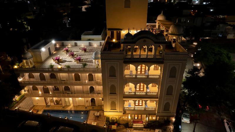 Laxmi Palace Heritage Boutique Hotel exterior, 4-Star hotel in Jaipur District