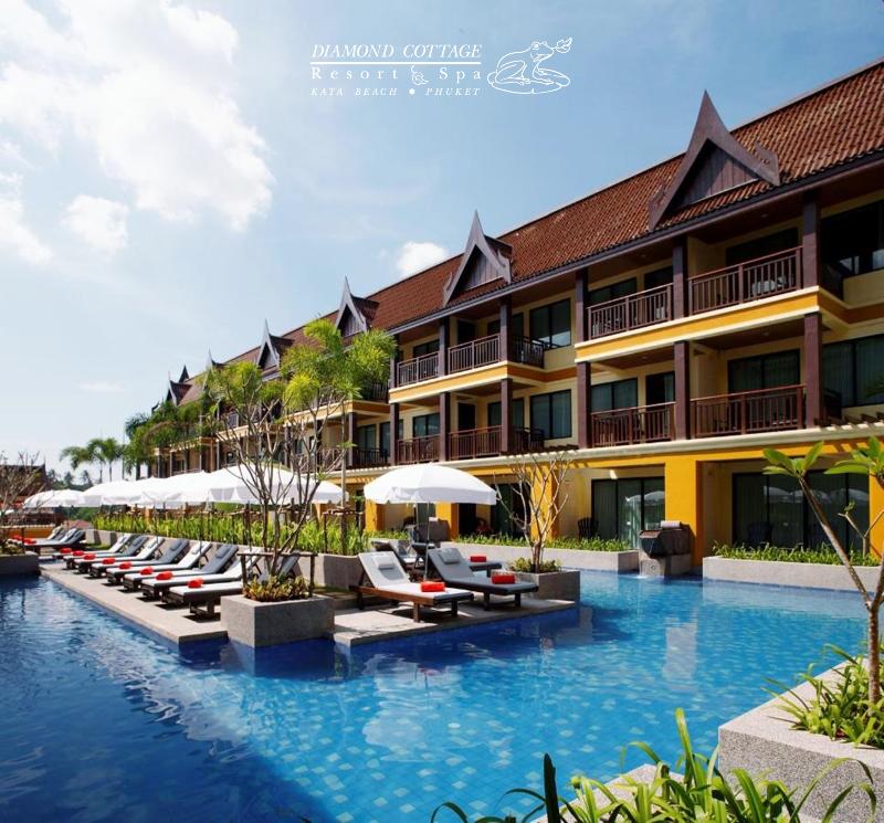 Diamond Cottage Resort & Spa exterior, 4-Star hotel in Karon Beach