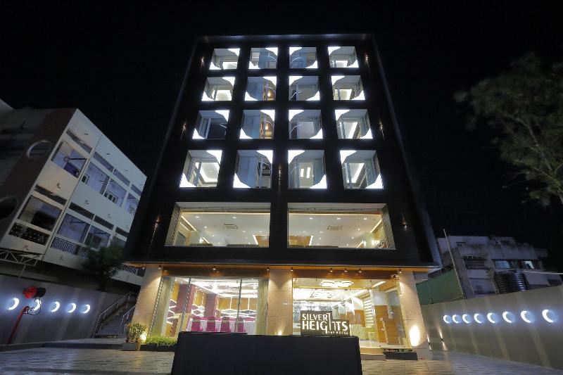 Hotel Silver Heights exterior, 3-Star hotel in Ahmedabad