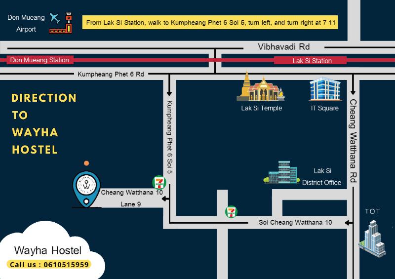 Wayha Hostel Don Mueang Airport, Singapore