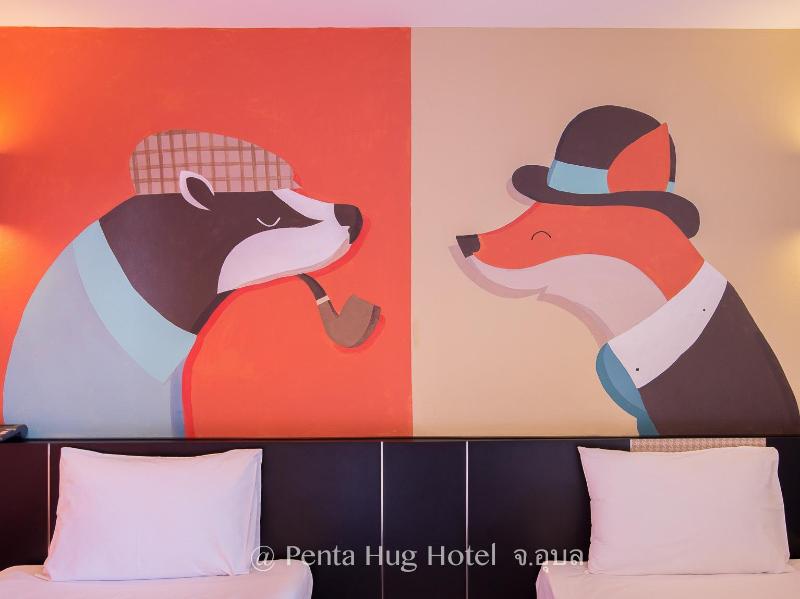 Pentahug Hotel exterior, 3-Star hotel in Ubon Ratchathani
