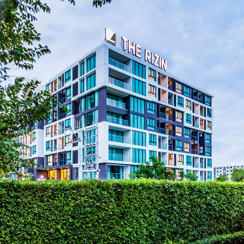 The Rizin Hotel & Residences exterior, 4-Star hotel in Pattaya (and vicinity)