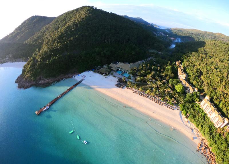 The Taaras Beach & Spa Resort exterior, 5-Star hotel in Redang Island