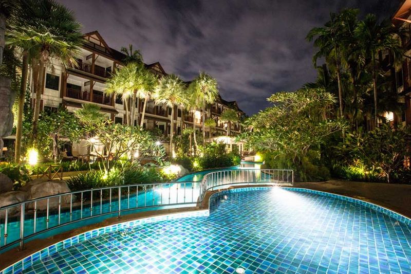 Kata Palm Resort exterior, 4-Star hotel in Karon Beach