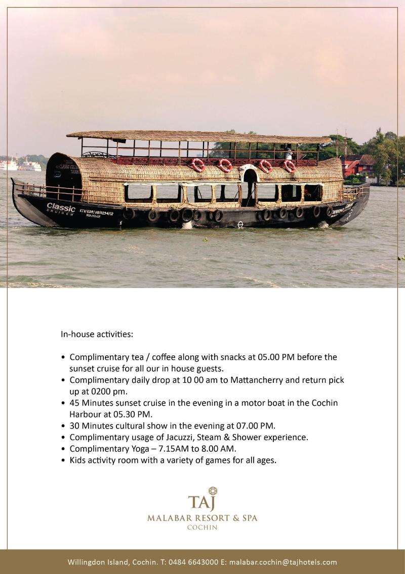 Taj Malabar Resort & Spa, Cochin exterior, 5-Star hotel in Cochin (and vicinity)