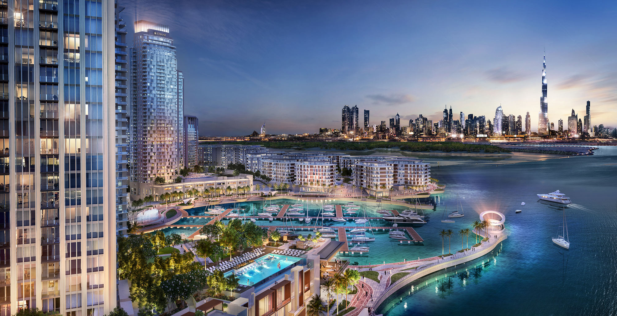Palace Dubai Creek Harbour, Singapore