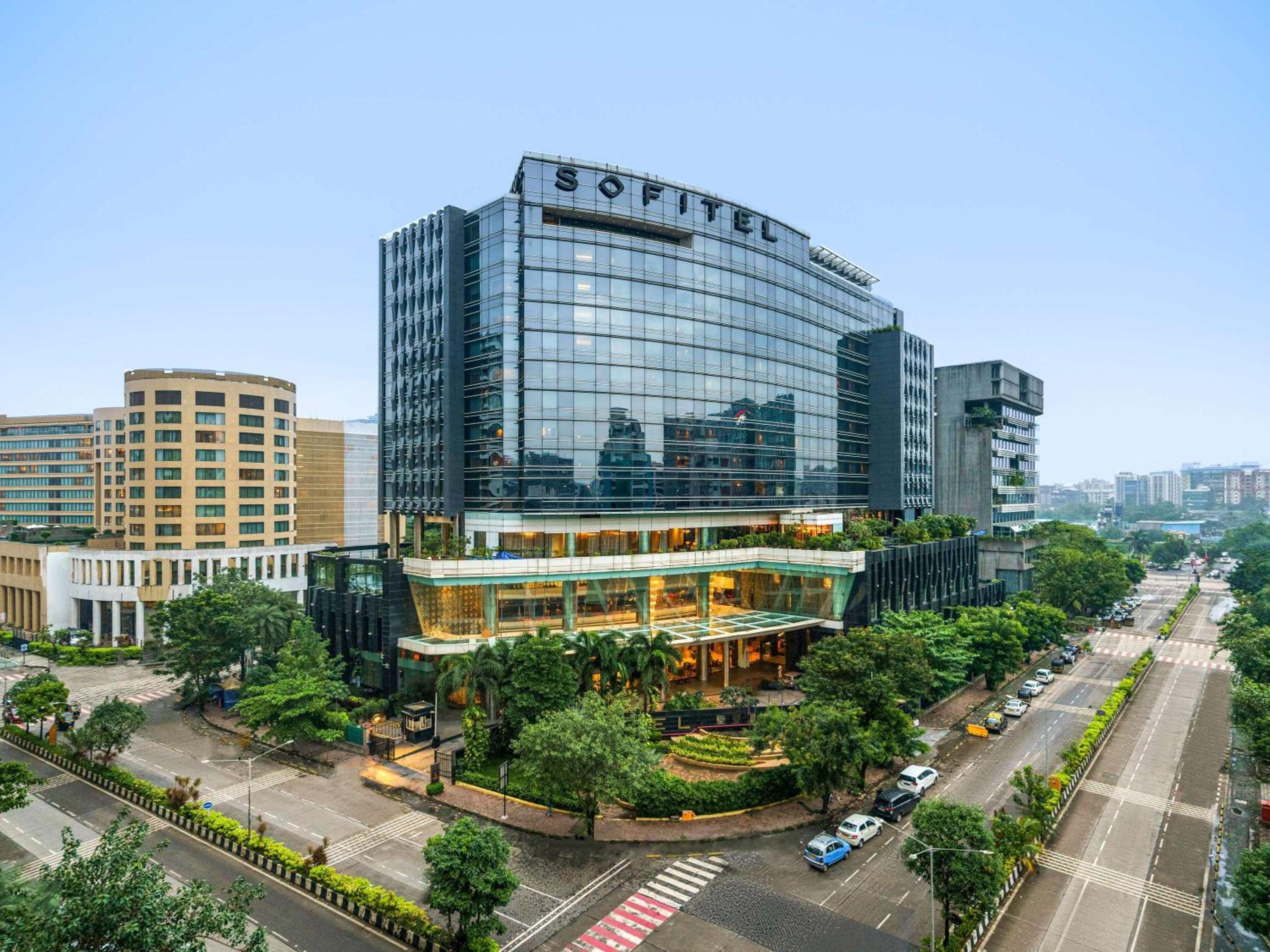 Sofitel Mumbai BKC Hotel exterior, 5-Star hotel in Mumbai