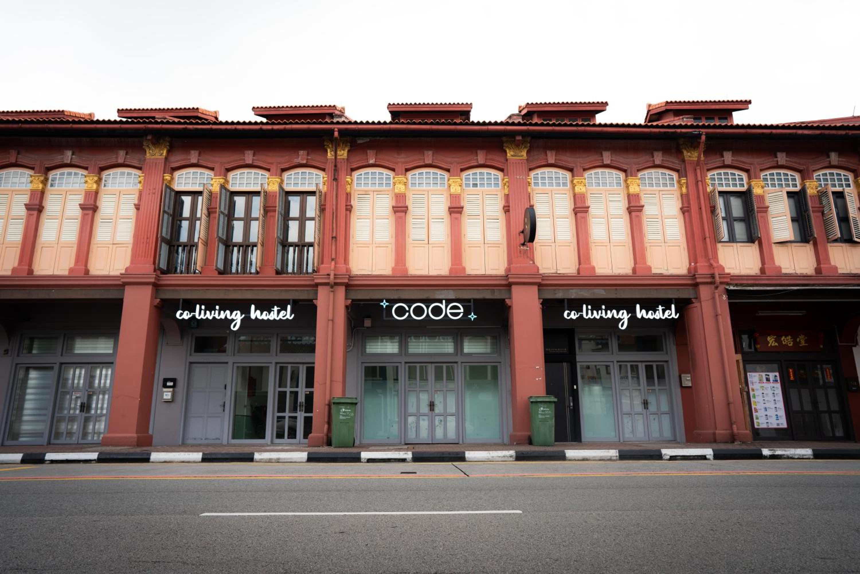 Code Hostel at Kampong Glam, Singapore