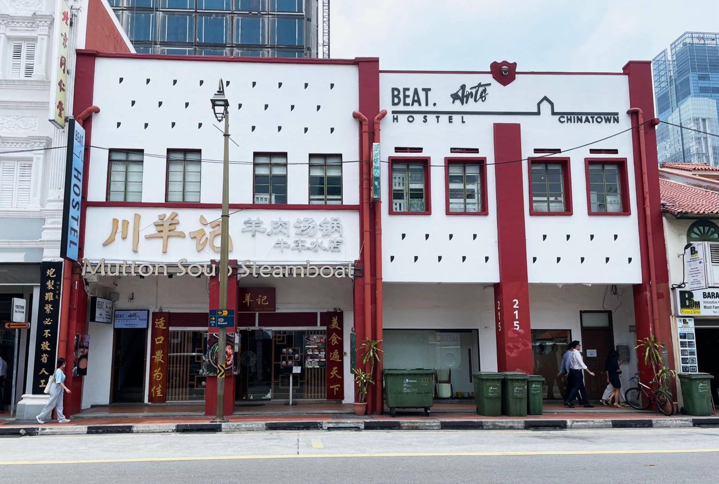 BEAT Arts Hostel at Chinatown, Singapore