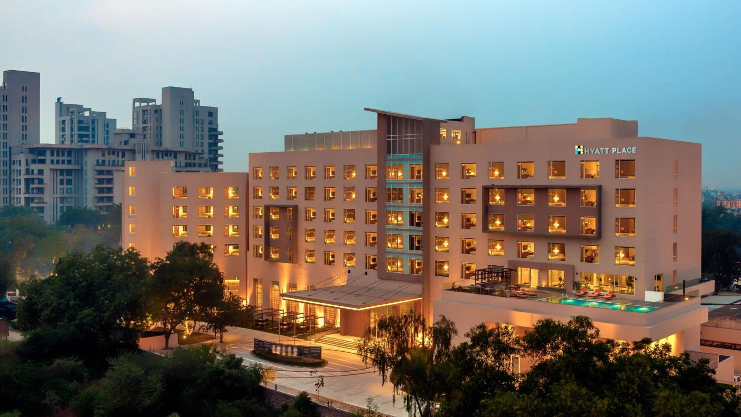 Hyatt Place Gurgaon Udyog Vihar exterior, 4-Star hotel in Gurugram
